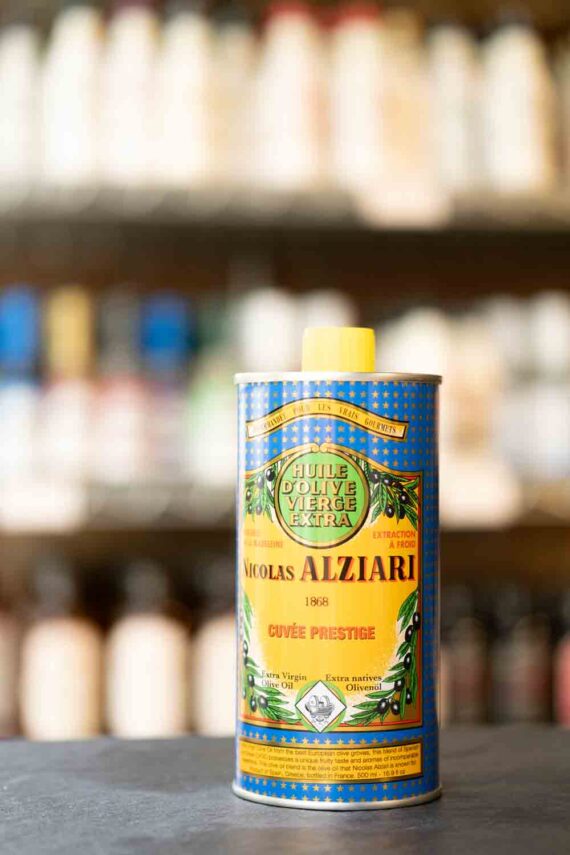 Nicolas Alziari Nice France EVOO White BG For WEB