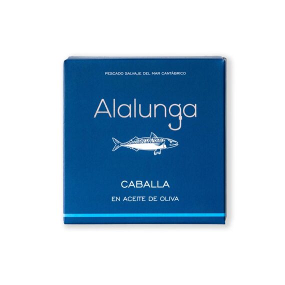 Alalunga Mackerel in Olive Oil 138g Front White BG For WEB