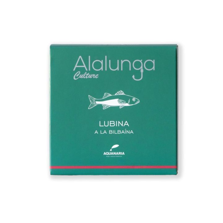 Alalunga Seabass Bilbao Style Garlic and Cayenne 138g Front White BG For WEB