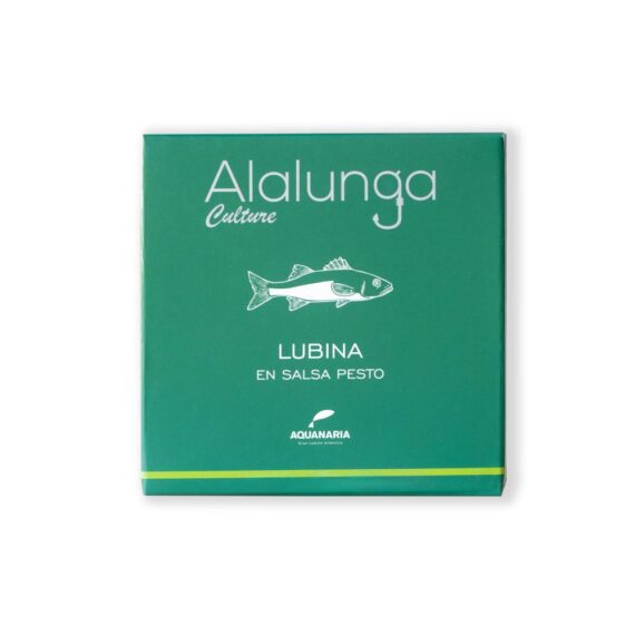 Alalunga Seabass with Pesto Sauce 138g Front White BG For WEB