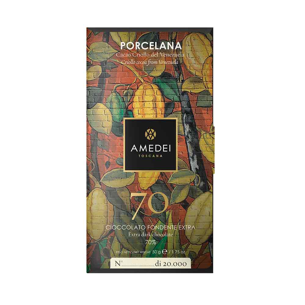 Amedei Porcelana Chocolate Bar 70% – Caputo's Market & Deli