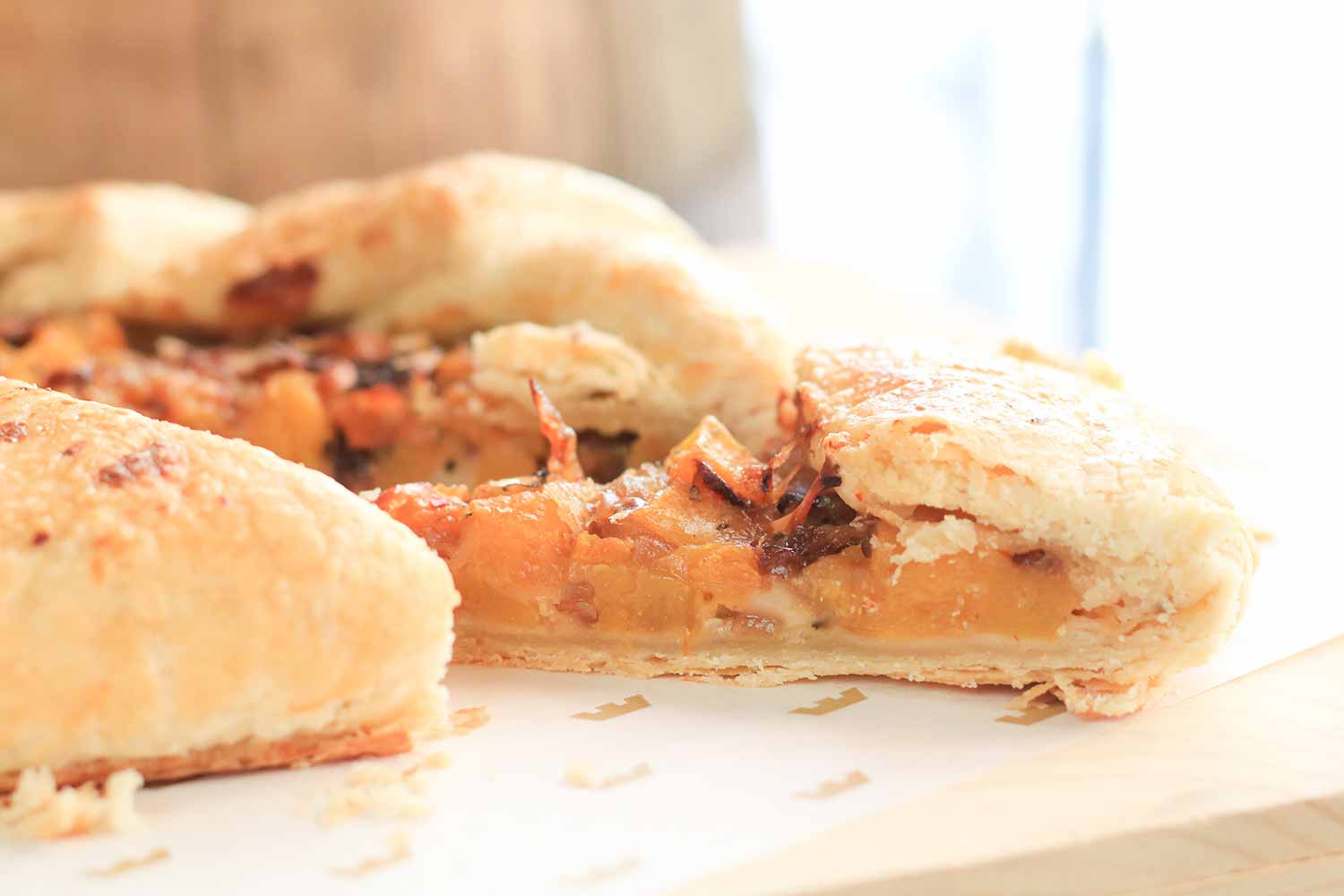 Chabrin, Squash, and Onion Galette Caputo's Market & Deli