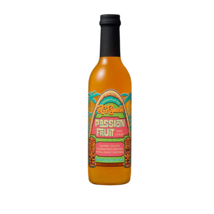 BG Reynolds Passionfruit Syrup, 365ml front white BG For WEB