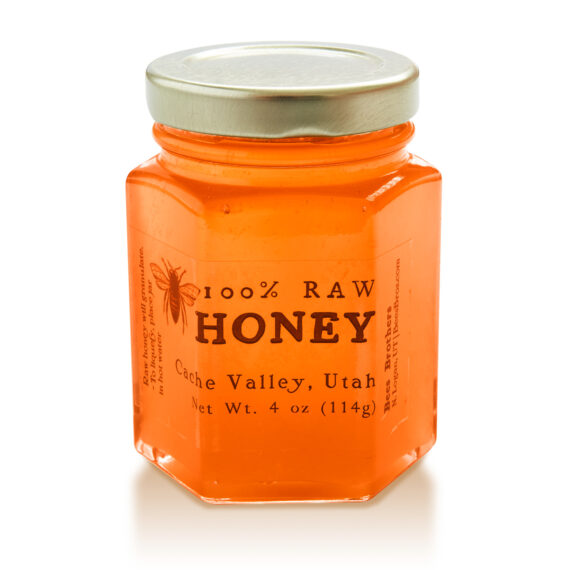 Bee's Brothers 100% Raw Honey 4oz