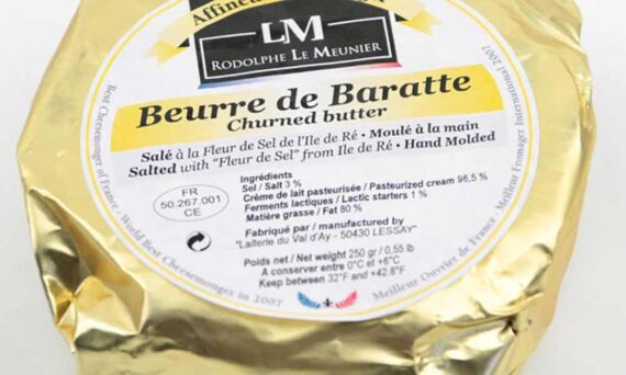 Beurre De Baratte Sel Salted Butter Rodolphe Le Meunier Caputo S Market Deli