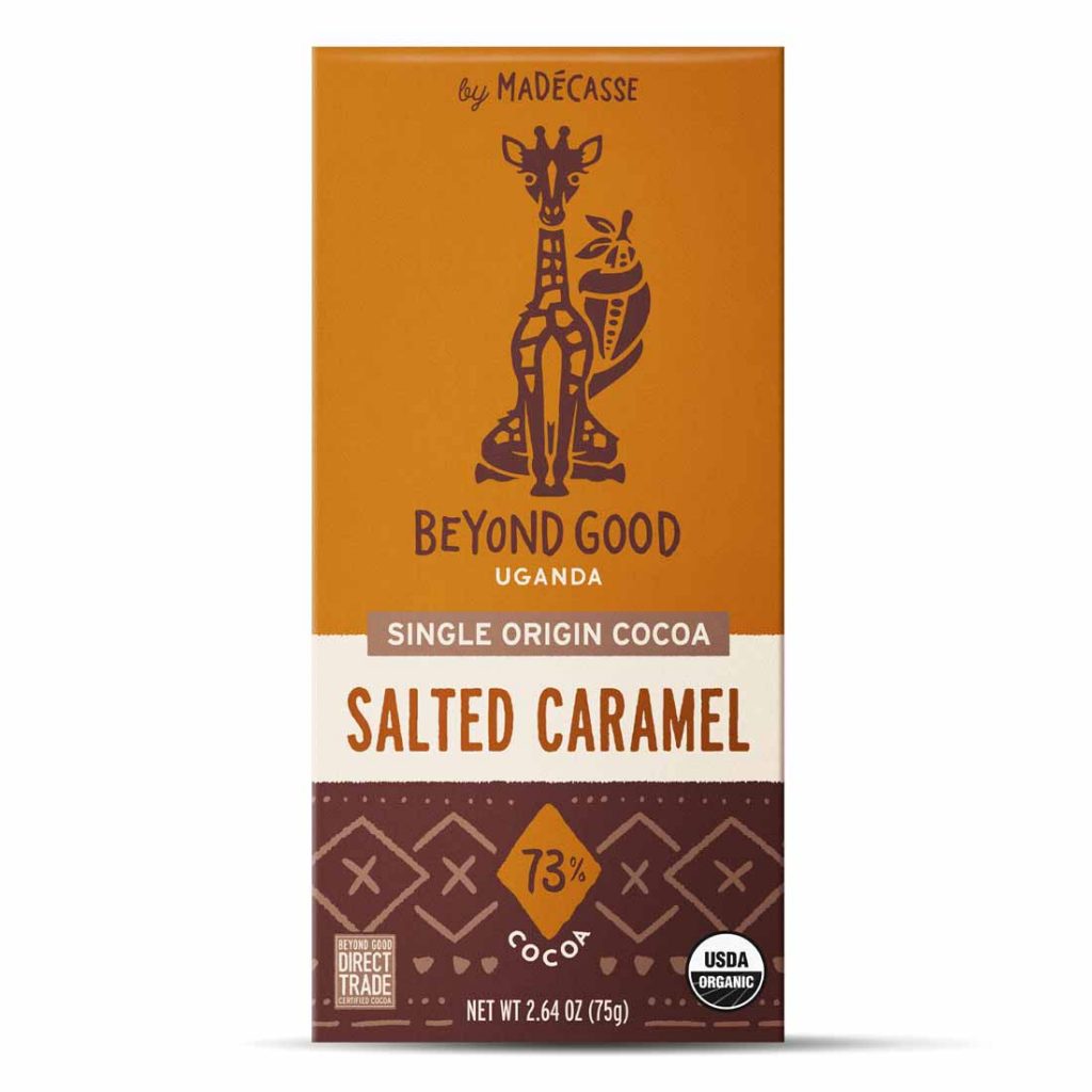 Beyond Good Uganda Salted Caramel 73 Organic Caputo's Market & Deli