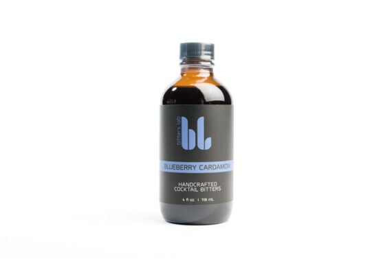 Bitters Lab Blueberry Cardamom Bitters 4oz. Front White BG For WEB