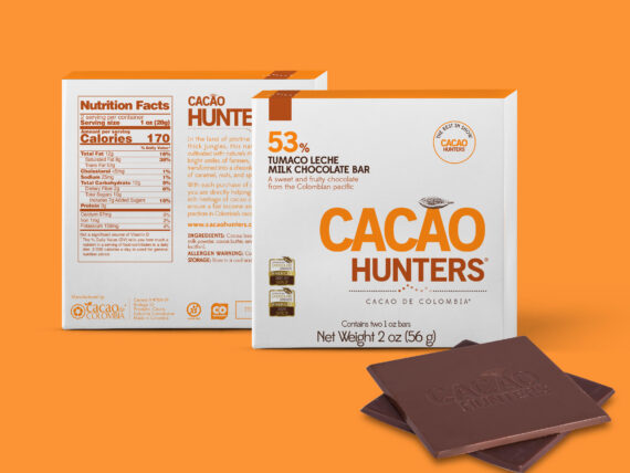 Cacao Hunters Diptico Tumaco 53%, 2oz