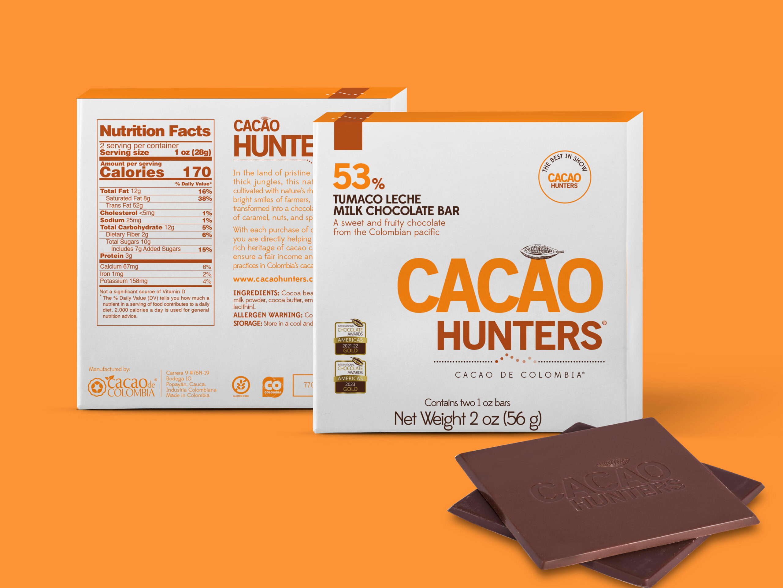 Cacao Hunters Tumaco 53% – Caputo's Market & Deli