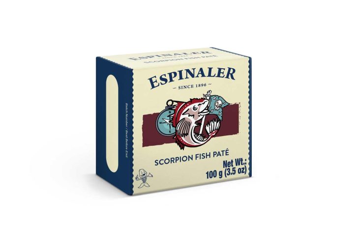 Caputos Conservas Tinned Fish Espinaler Scorpion Fish Pate Front