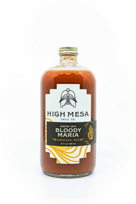 Caputos OnlineHigh Mesa Chile Co. Roasted Chile Bloody Maria Cocktail Mix Medium Front Zoomed out White BG For WEB