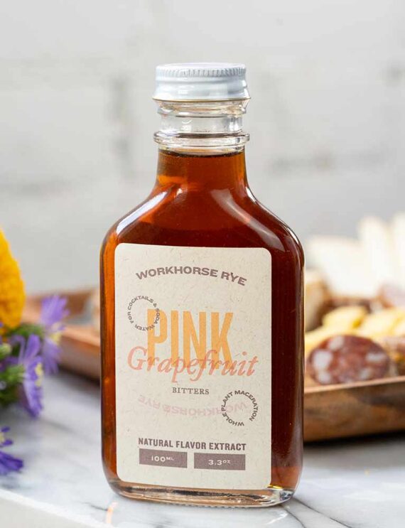 Workhorse Rye, Pink Grapefruit Bitters 3.3oz Caputo's Market & Deli