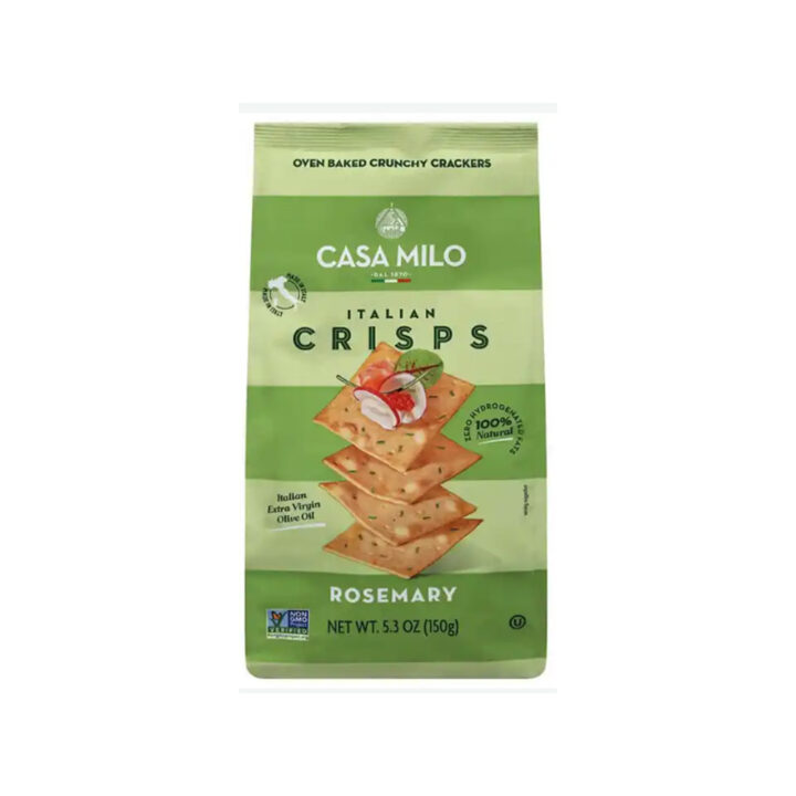 Casa Milo Rosemary Italian Crisps, for WEB