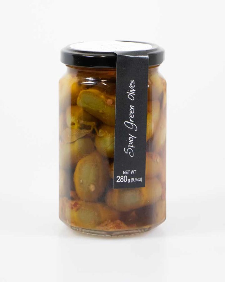 Casina-Rossa-Spicy-Green-Olives
