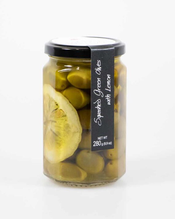 Casina-Rossa-Squashed-Green-Olives-with-Lemon