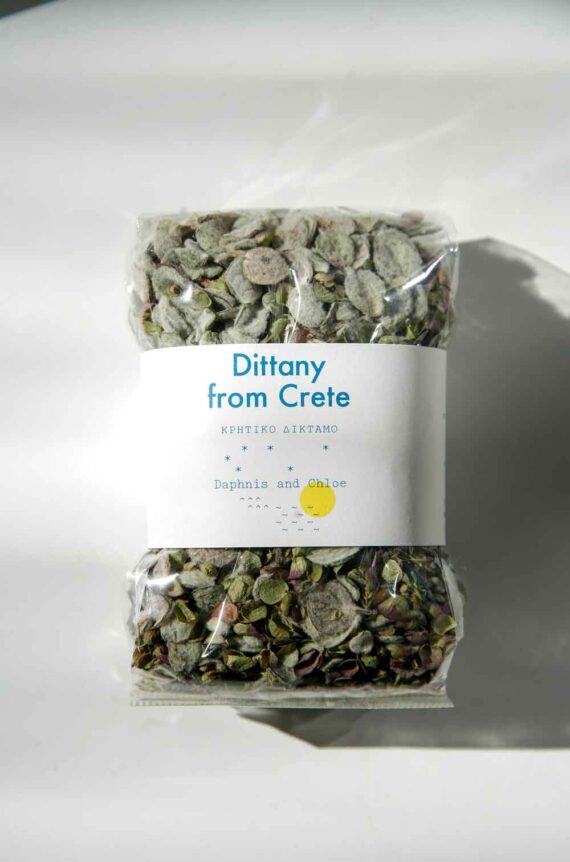Daphnis and Chloe Dittany from Crete Herbal Tea Front White BG For WEB