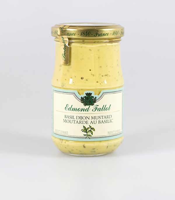 Edmond Fallot Basil Dijon Mustard, 7.2oz – Caputo\'s Market & Deli