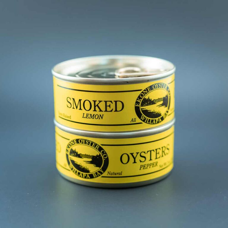 Ekone Oyster Co. Lemon Pepper Smoked Oysters – Caputo's Market & Deli