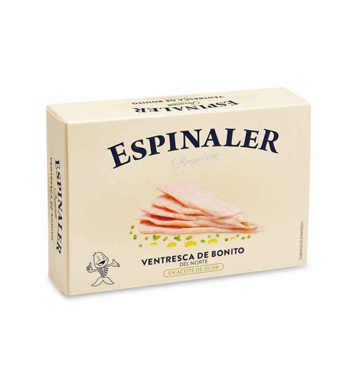 Espinaler-Bonito-Ventresca-Premium-Line,-120g-front-white-BG-for-WEB