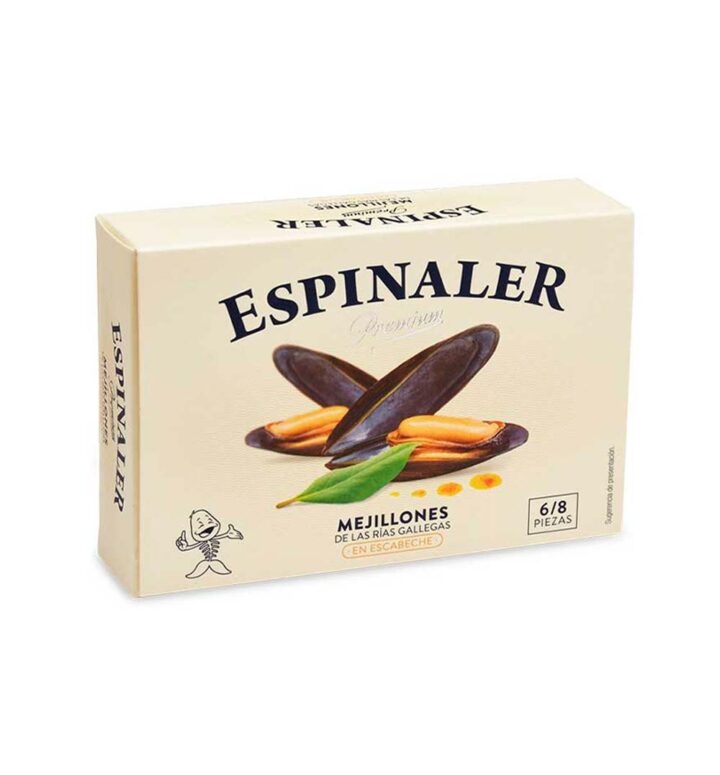 Espinaler-Mussels-in-Pickled-Sauce-6-8-Premium-Line-120g-front-white-BG-for-WEB