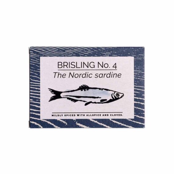 Fangst Brisling No4 The Nordic Sardine with Allspice & Clove Front White BG For WEBjpg