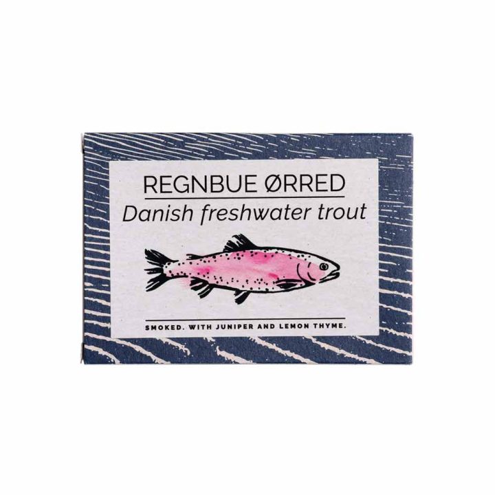 Fangst Regnbue Orred Danish Freshwater Trout Smoked with Juniper & Lemon Thyme Front White BG For WEBjpg