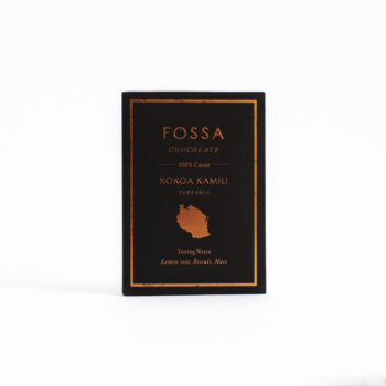 Fossa Chocolate Kokoa Kamili Tanzania 100% - front