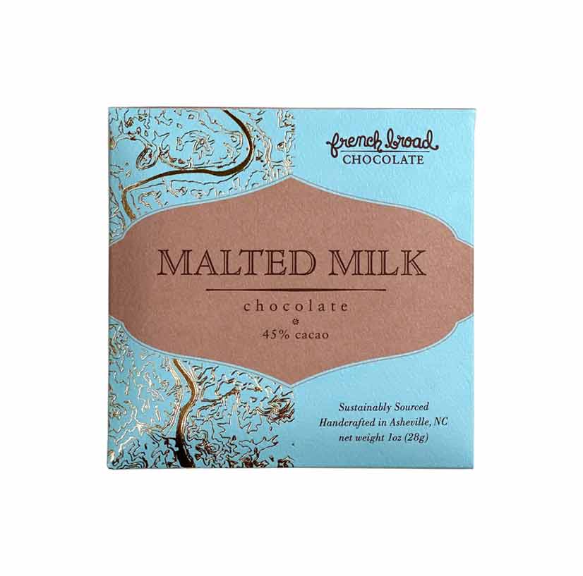 French Broad Malted Milk Chocolate 45 Mini Caputo's Market & Deli