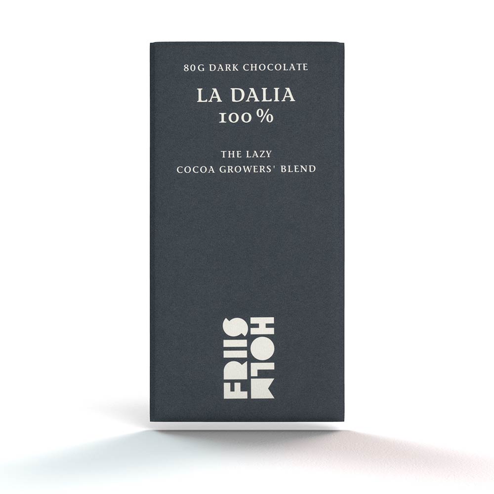 Friis-Holm La Dalia Dark Blend, The Lazy Cocoa Grower 100