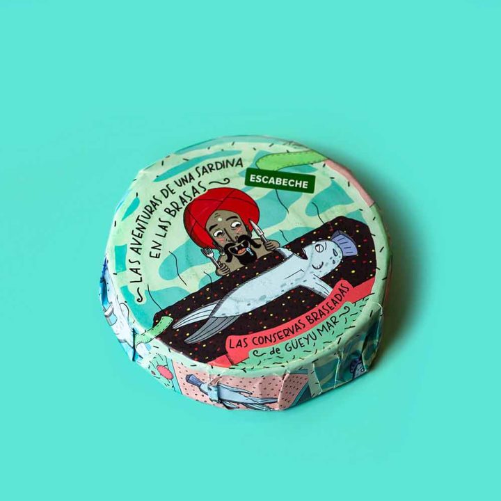 Gueyu Mar-Chargrilled-Sardine-Tails-in-Escabeche