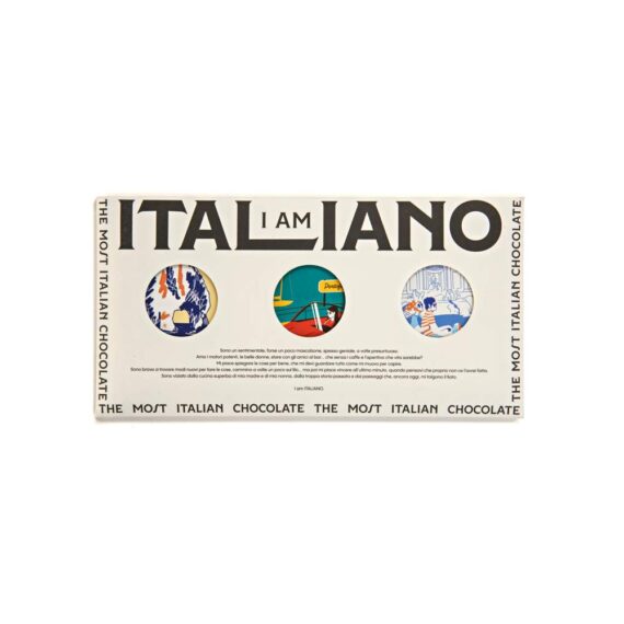 I Am Italiano La Dolce Vita 3 Bars Gift Box, 150gFront White BG For WEB