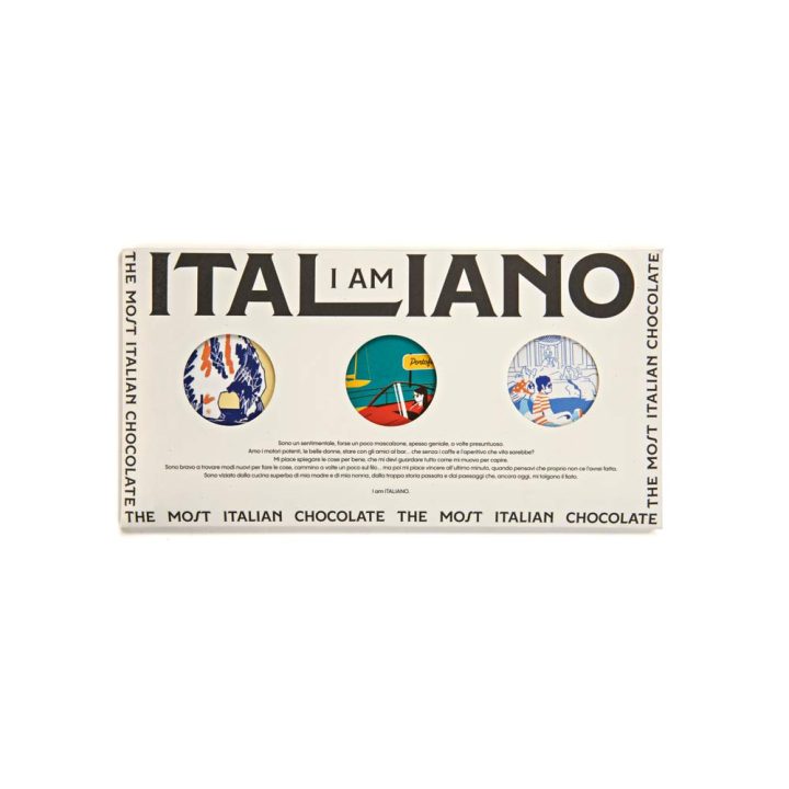 I Am Italiano La Dolce Vita 3 Bars Gift Box, 150gFront White BG For WEB