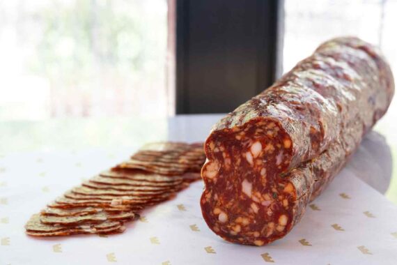 Incontro Cured Genovese Salame Sliced House Styled For WEB 1