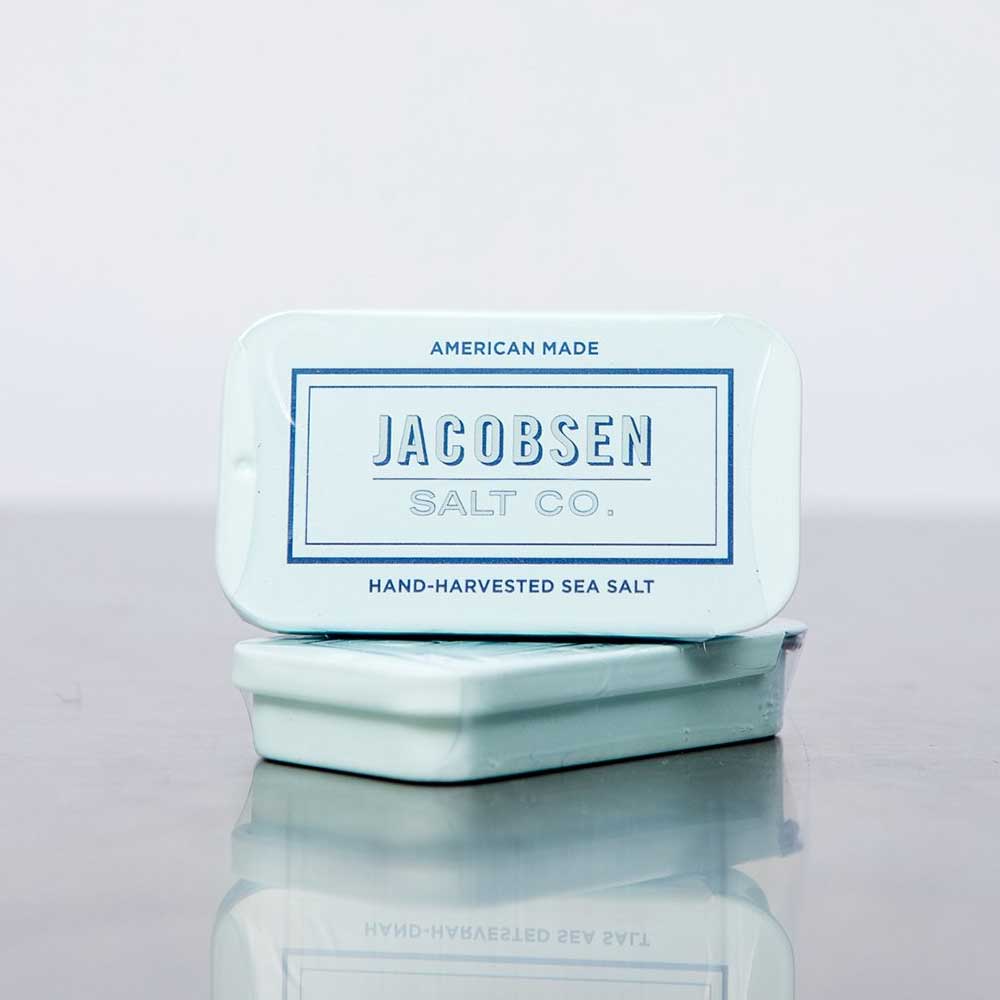 Jacobsen Salt: Sea Salt Slide Tin .42oz — Blue Heron French Cheese Co.