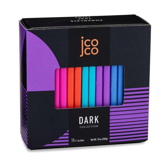 Jcoco 10 Bar Dark Chocolate Collection for web