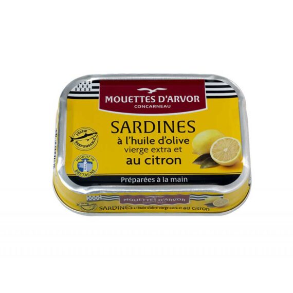 Les-Mouettes-d'Arvor-Sardines-w-Citrus,-115g-for-web-caputos