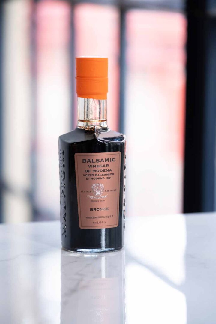 Malpighi-Balsamic-Vinegar-of-Modena-Bronzo,-250ml-House-Styled-1-FOR-WEB