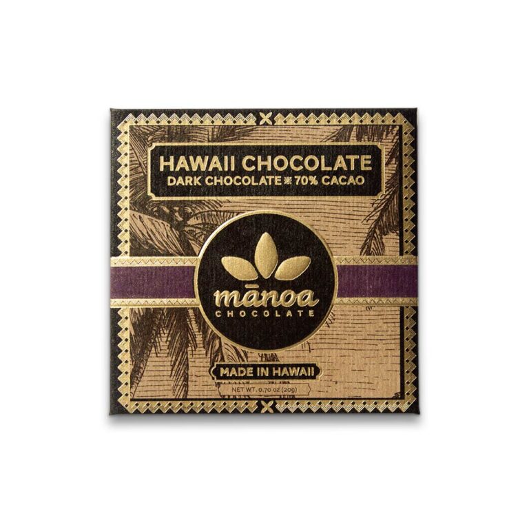 Manoa Hawaii Chocolate Dark 70 Mini Caputo's Market & Deli