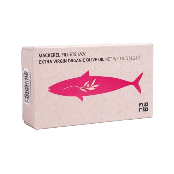 Maria-Organic-Mackerel-Fillets-in-EVOO-Front-White-BG-For-WEB