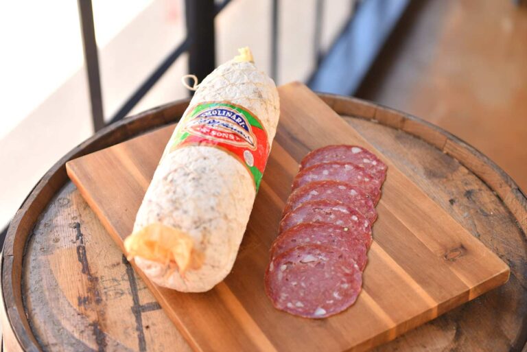 Molinari Toscano Salami per 1/2 lb (8 oz) Caputo's Market & Deli