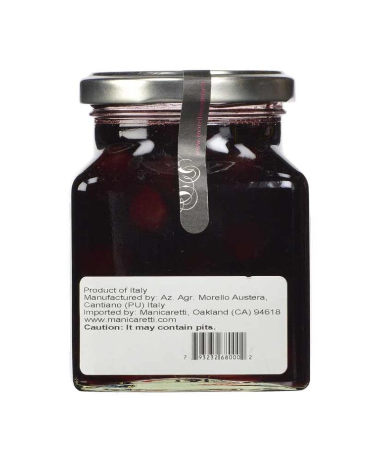 Morello Amarena Sour Cherries in Syrup Caputo's Market & Deli