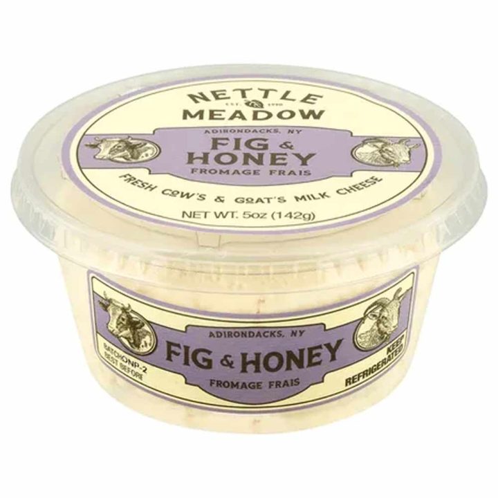 Nettle Meadow Farm Fig & Honey Fromage Frais front white BG for Web