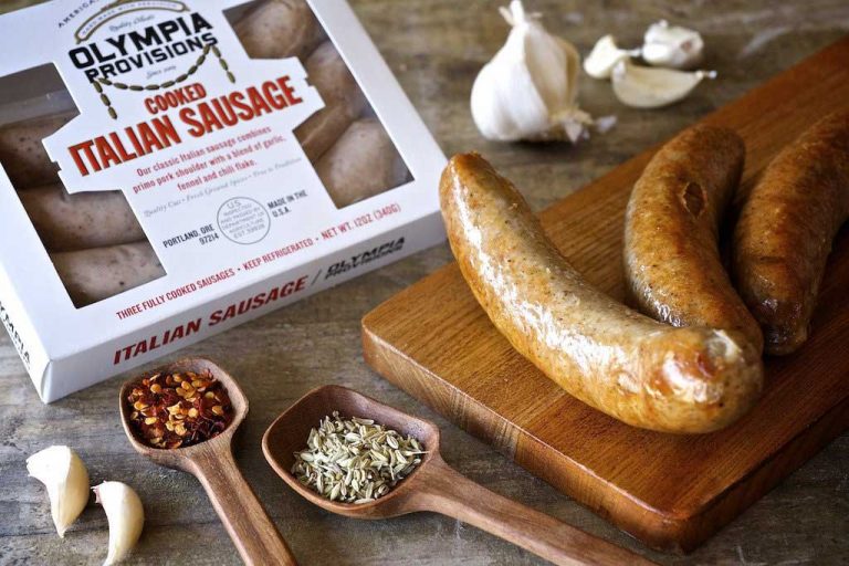 Olympia Provisions Italian Sausage 12oz Retail Pack Caputo's Market & Deli
