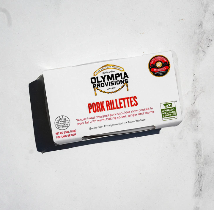 Olympia Provisions Mini Pork Rillette, 5.5oz TEMP PHOTO