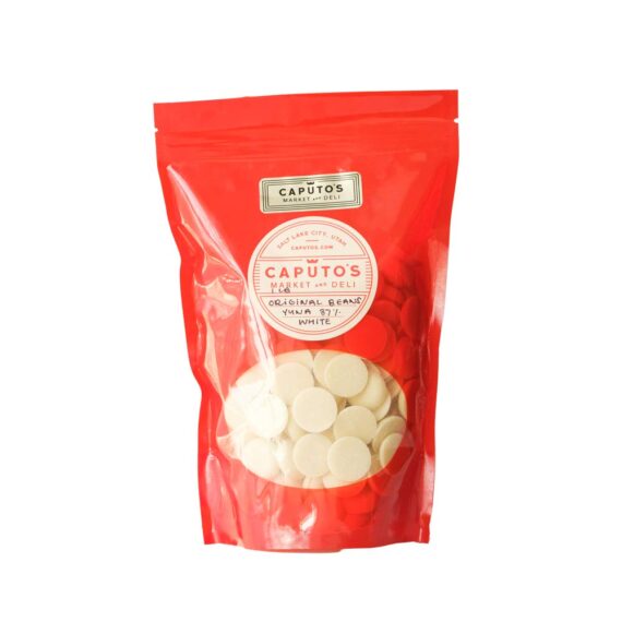 Original Beans Yuna (Edel Weiss) 37% White Chocolate Couverture 1 pound bag Front White BG For WEB