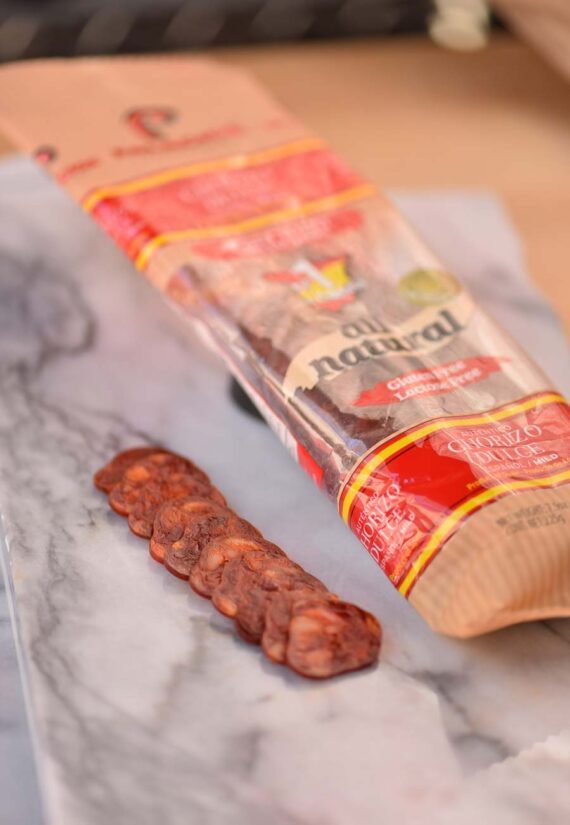 Palacios Original Chorizo Caputo S Market Deli   Palacios Chorizo Sweet 3 570x825 