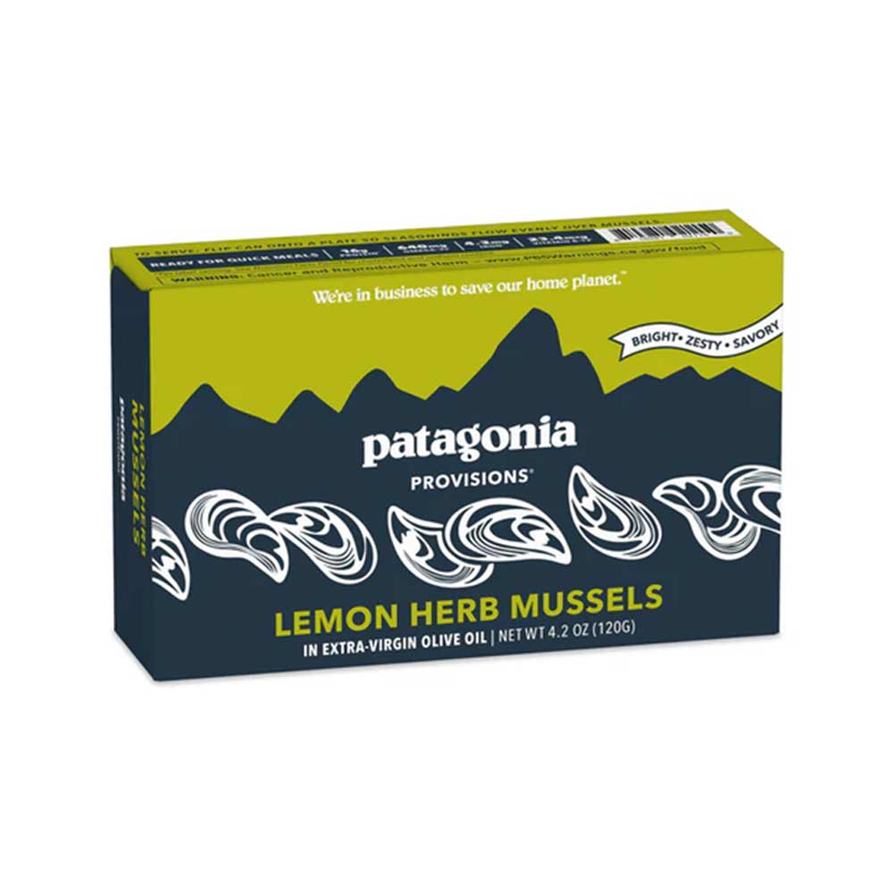Patagonia Provisions Lemon Herb Mussels – Caputo's Market & Deli