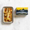 Patagonia Provisions Sardines in Coconut Curry, 4.2oz open styled marble For WEB