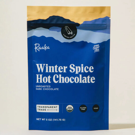 Raaka Winter Spice Hot Chocolate (Seasonal) caputos for web