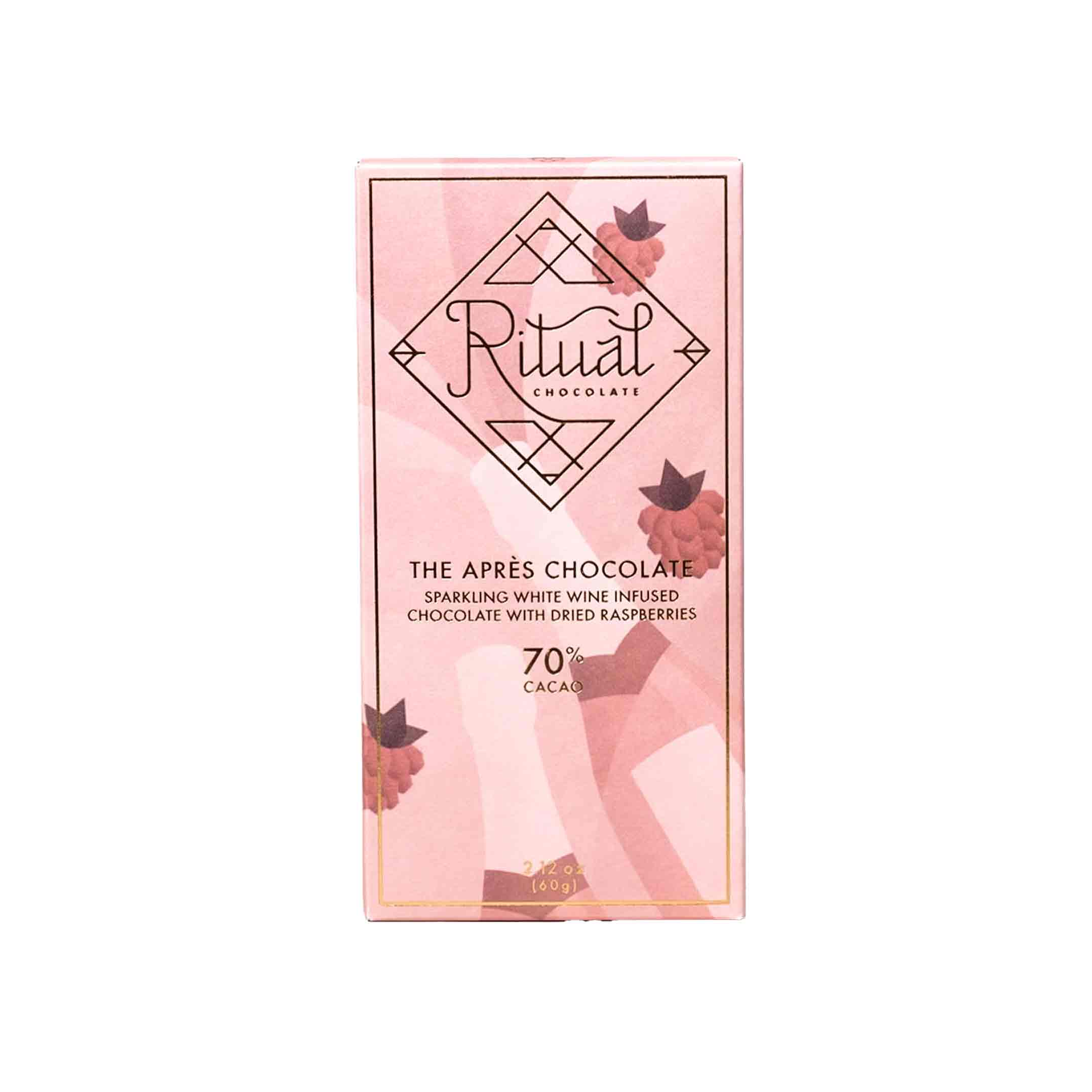 Ritual Apres Chocolate, Champagne w/ Raspberries 70% – Caputo's